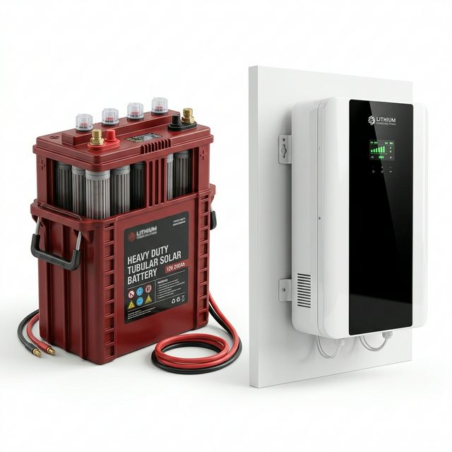 Tubular vs Lithium-ion Battery
